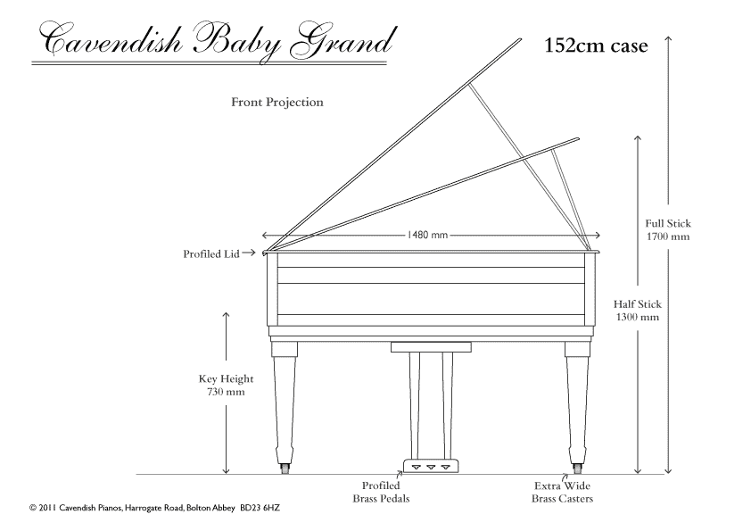 Steinway Grand Piano Model S Dimensions Drawings 45 OFF