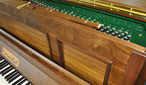 Cavendish Chatsworth upright piano detail